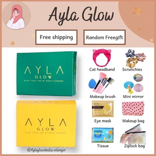AYLA GLOW ORIGINAL HQ [FREE SHIPPING + FREE GIFT] (Mangosusu,Applenenas)