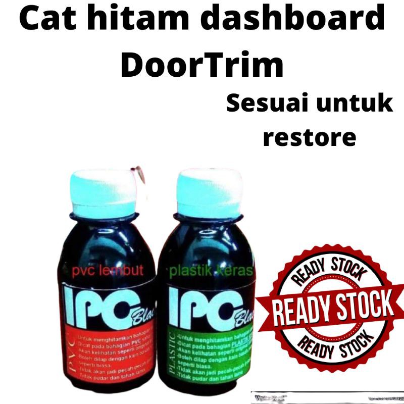 Ready Stock Cat Hitam Dashboard Cat Hitam Door Trim Cat Hitam Dalaman Kereta