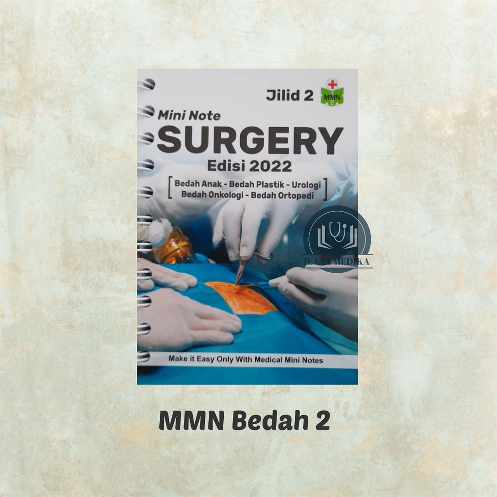 Medical Mini Notes Surgery Volume 2 MMN surgical MMN Surgery Pocket Book Medical Surgery Volume 2