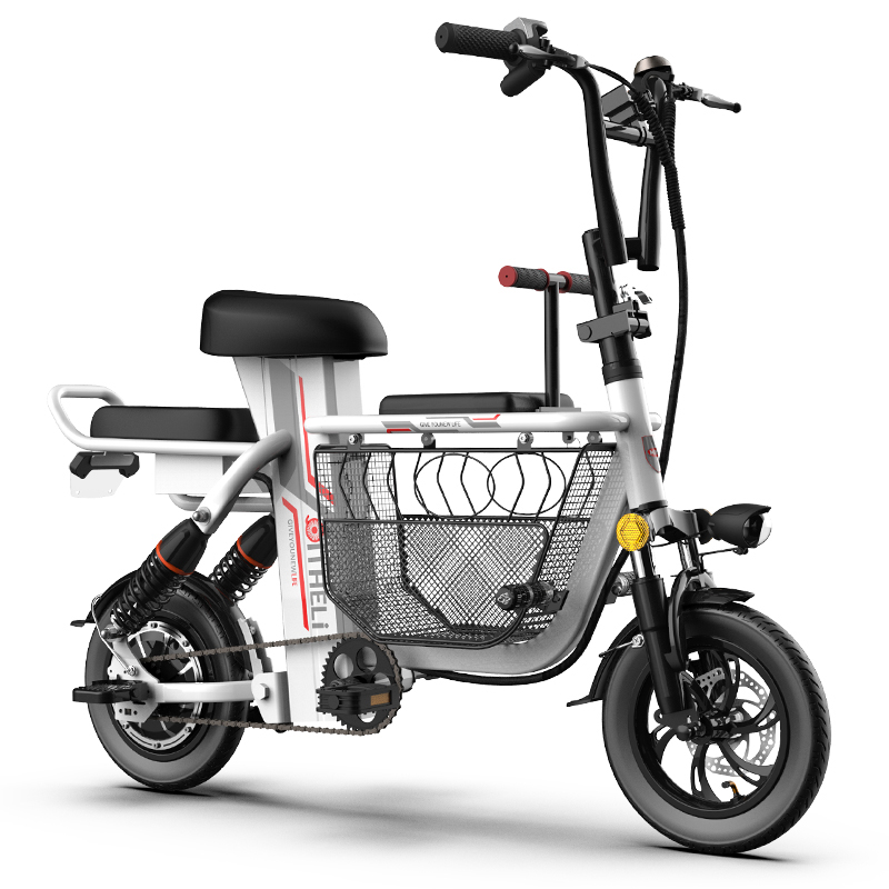 Lithium battery electric bike folding ebike 48V 400W e ...