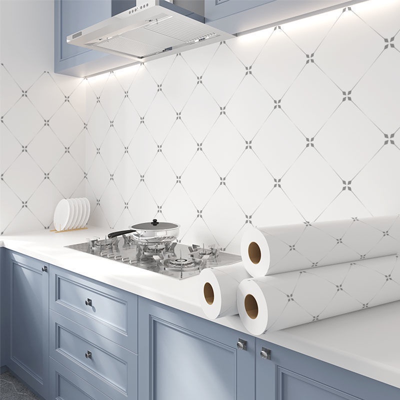 White Marble Contact Paper for Countertops Wallpaper Waterproof Self