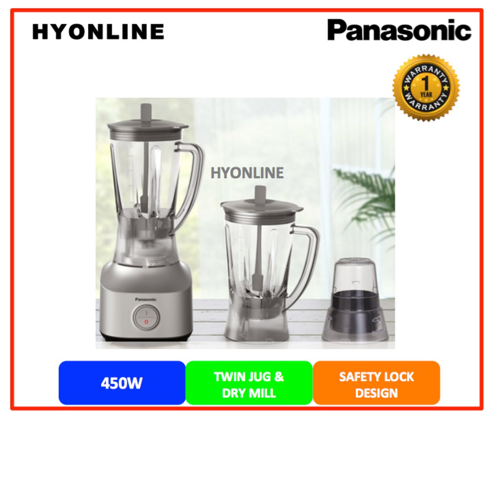 MXM210SSL PANASONIC MXM210 TWIN JUG BLENDER WITH DRY MILL Shopee