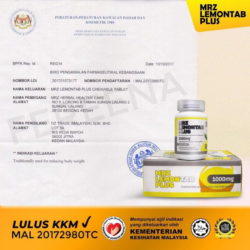 Lemontab Free Postage Harga Lemontab Di Farmasi Shopee Malaysia