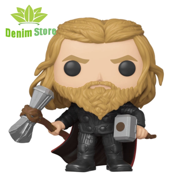 thor with mjolnir and stormbreaker funko pop