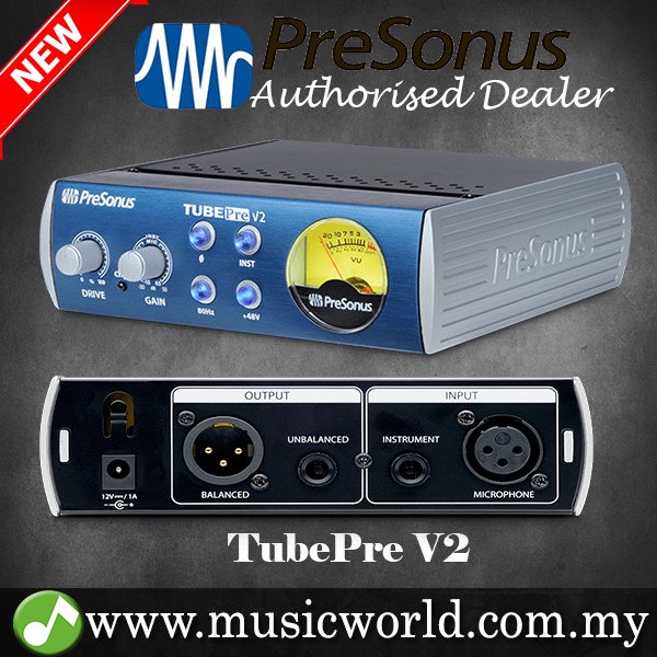 PreSonus TubePre V2 Single-channel Microphone and Instrument