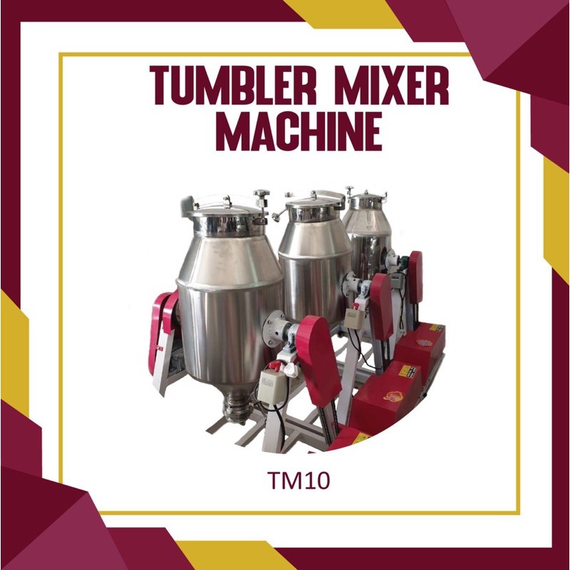 TUMBLER MIXER ( MESIN GAUL TEPUNG/SERBUK)