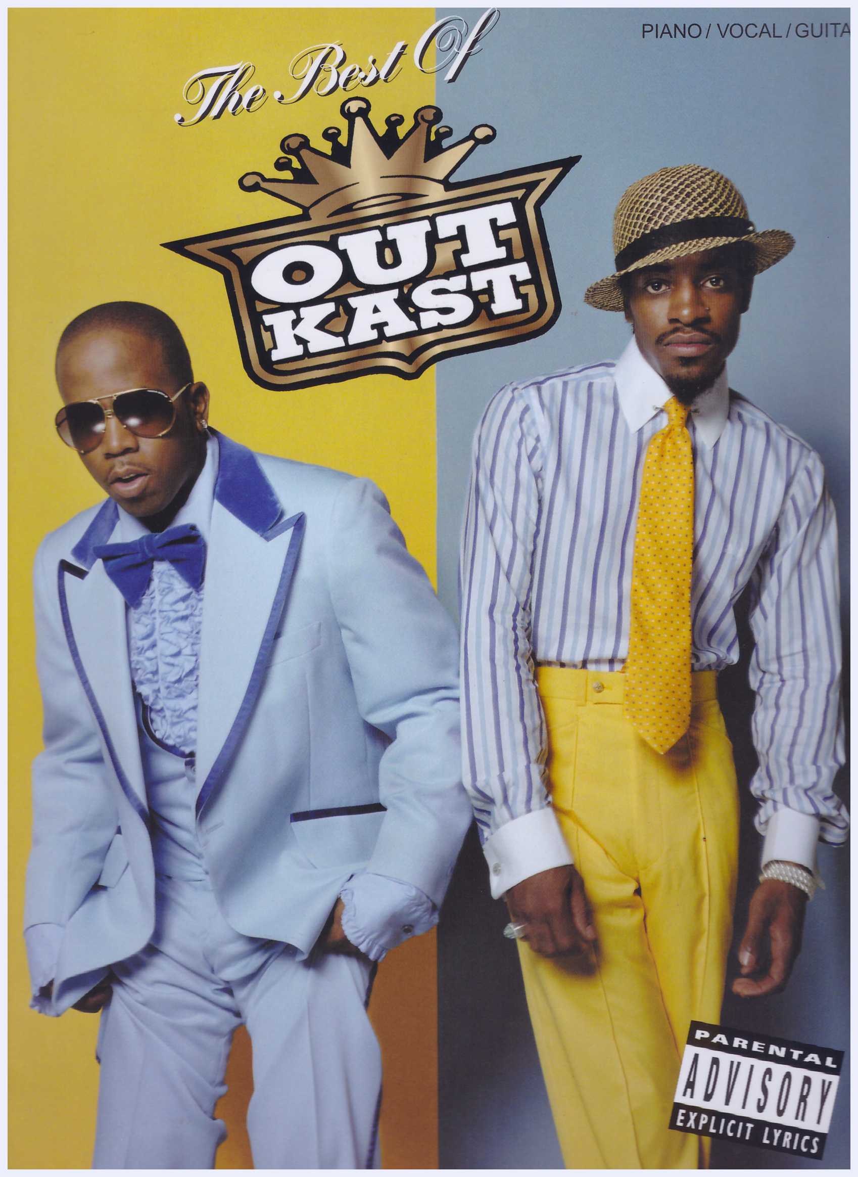 The Best of Outkast / PVG Book / Piano Book / Pop Song Book / Vocal Book / Voice Book / Guitar Book / Gitar Book