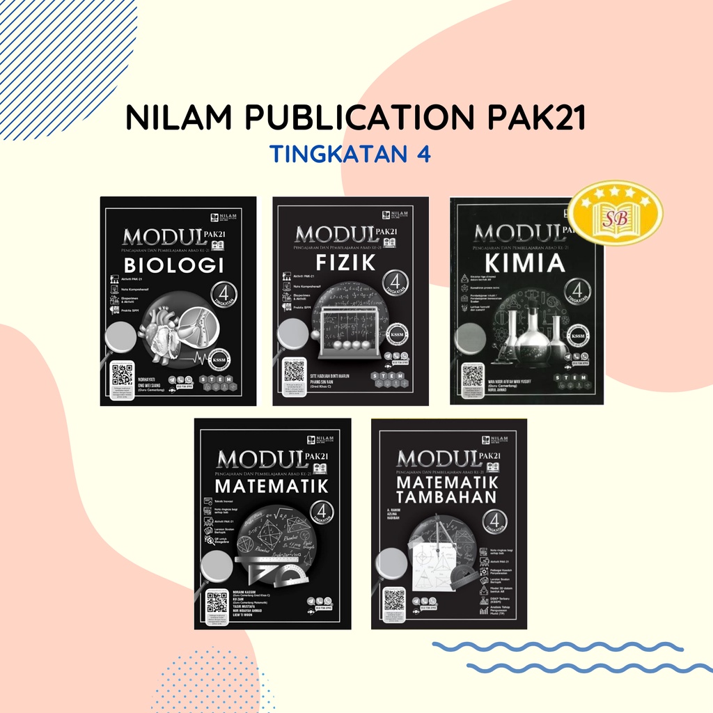 Buy Nilam Publication Modul Pak21 Tingkatan 4 Kssm Matematik Tambahan Fizik Kimia Biologi Matematik Seetracker Malaysia