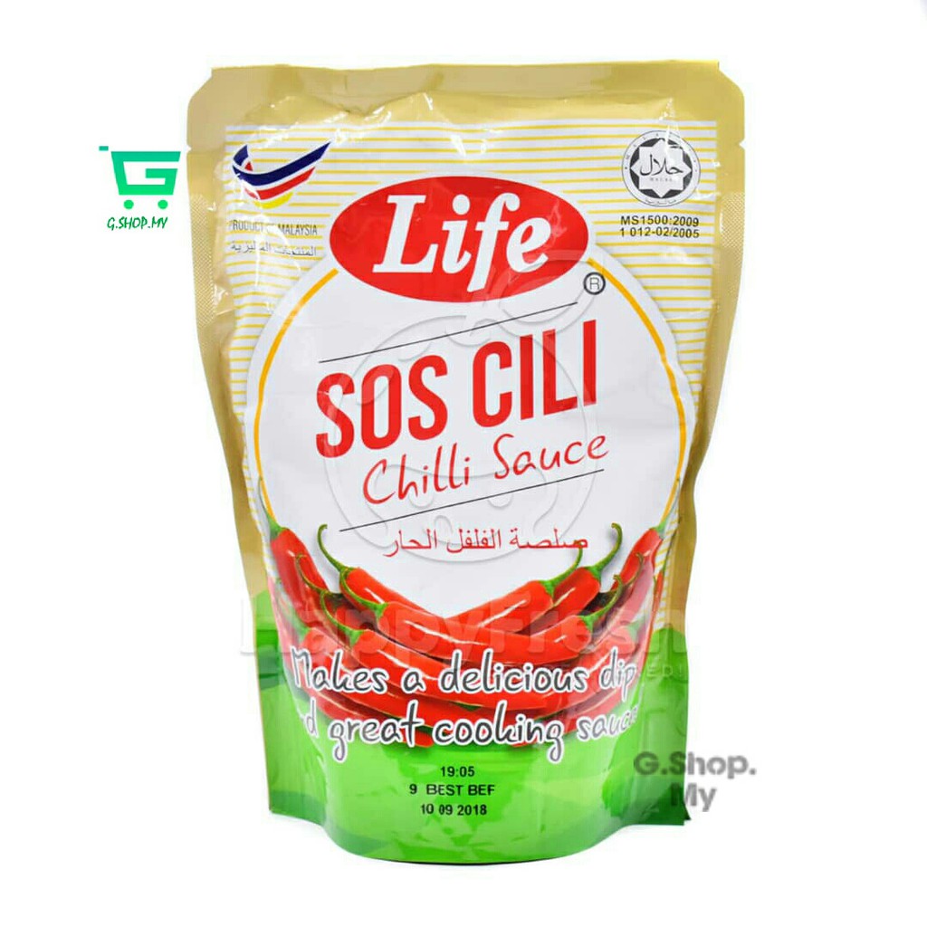 LIFE CHILLI SAUCE /LIFE SOS CILI REFILL PACK 1KG Shopee Malaysia