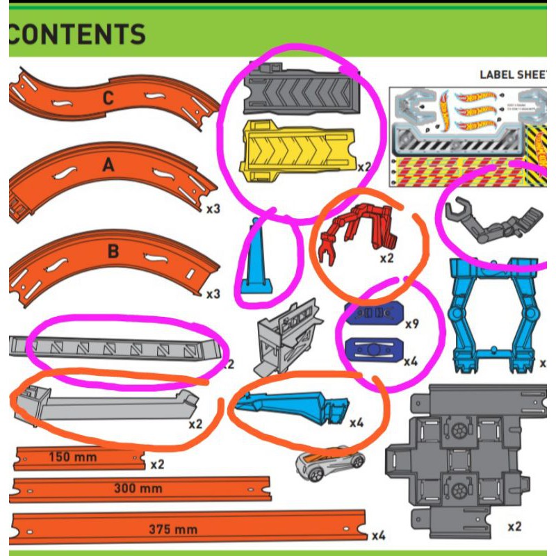 hot wheels spiral stack up starter set