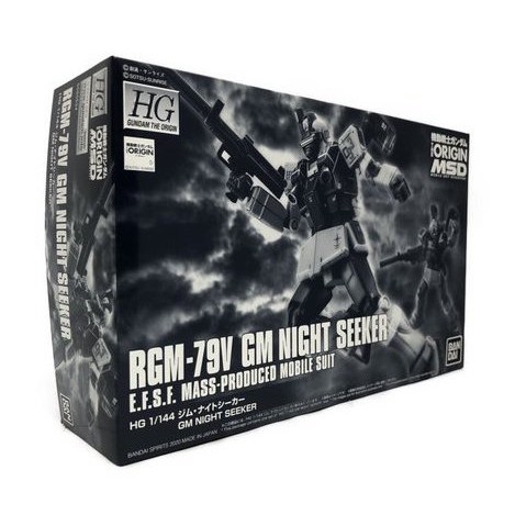 Premium Bandai Rgm 79v Gm Night Seeker Hg Gundam The Origin Shopee Malaysia