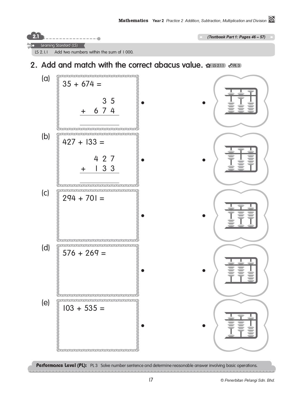 dlp mathematics year 1 exercise dalectzx