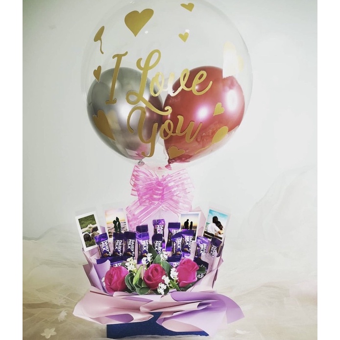 Bobo balloon Chocolate bouquet (DIY) | Shopee Malaysia