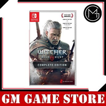 Nintendo Switch (Used) - The Witcher 3 : Wild Hunt Complete Edition 巫师 3 : 狂猎 完全版 (AS) 中英文版 Eng/Chi Ver