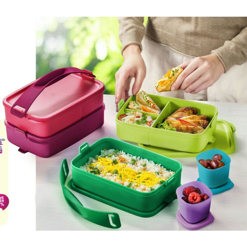 Tupperware Mosaic Bread Server 3.0L/ Bekas Roti/ Bread Keeper/ Roti/ Bread