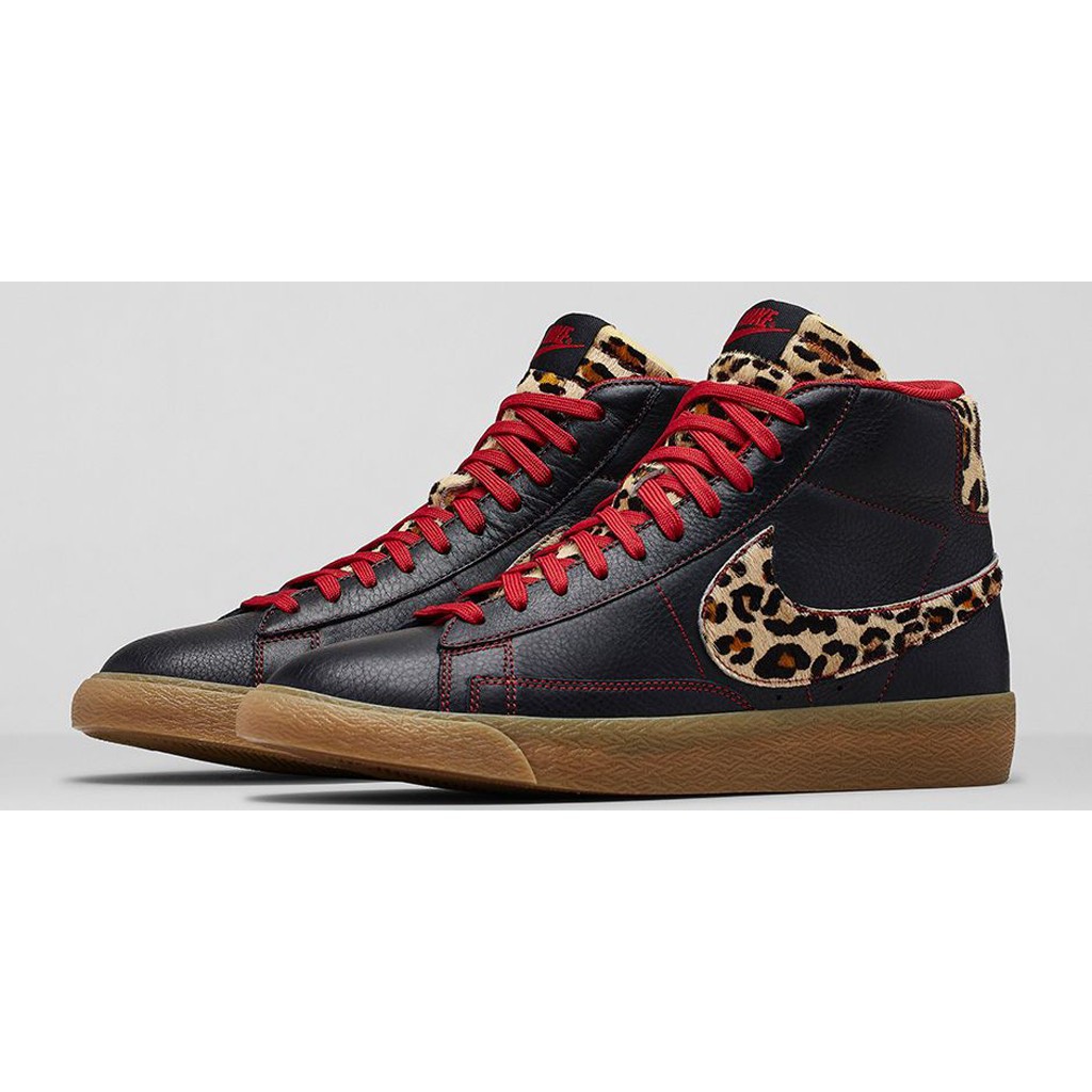 nike blazer leopard