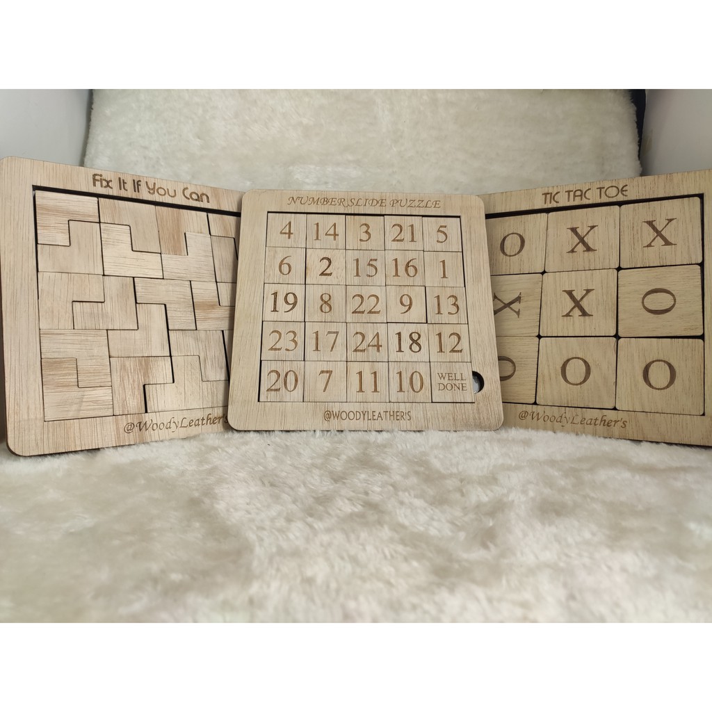 Customized Wooden School Kindergarten Board Games with FREE Name Engraving  | Shopee Malaysia