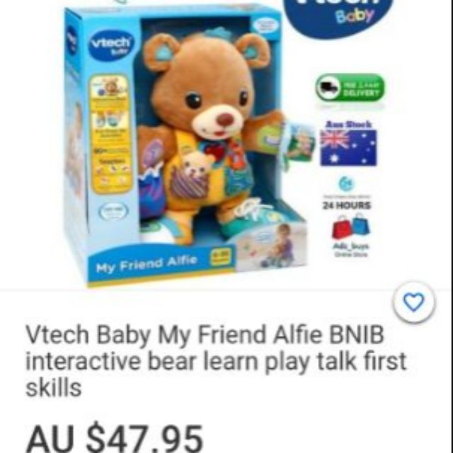 vtech baby my friend alfie