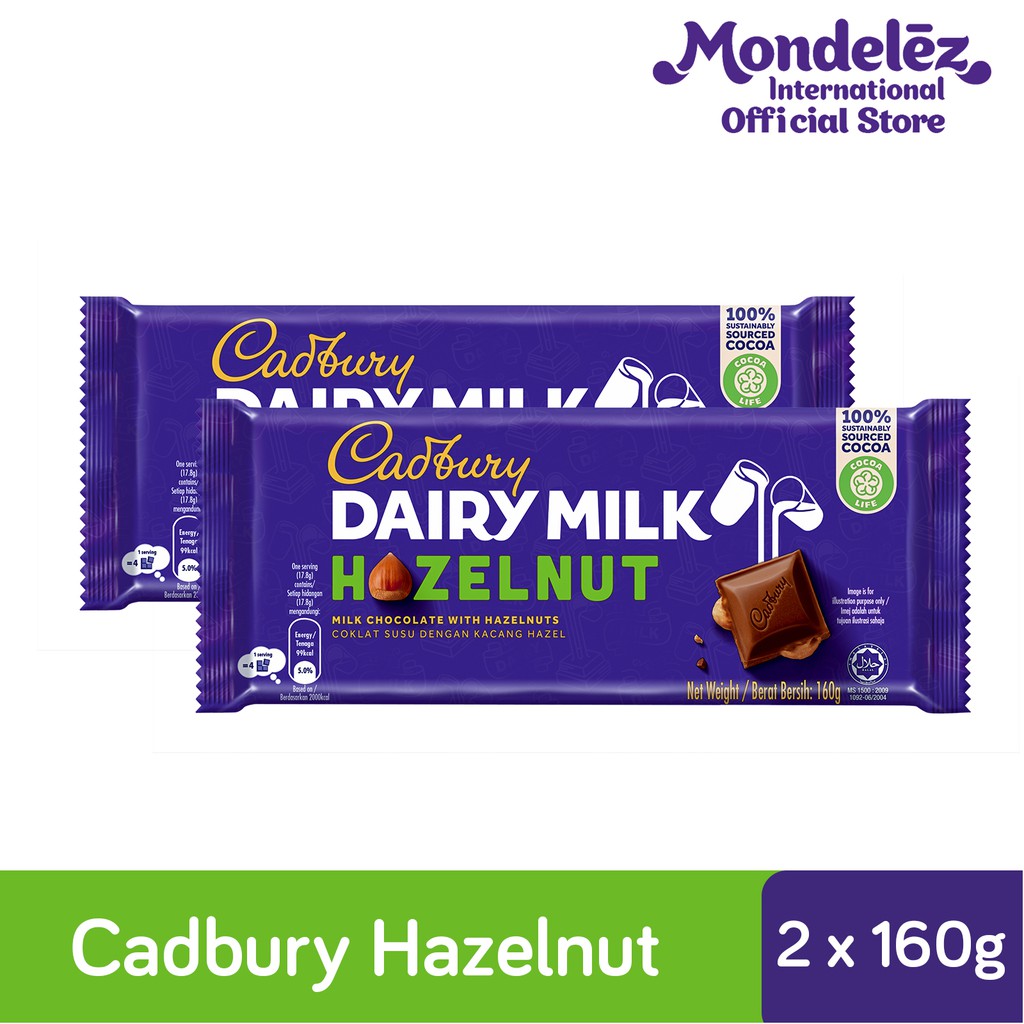 Cadbury Dairy Milk Hazelnut G X Shopee Malaysia