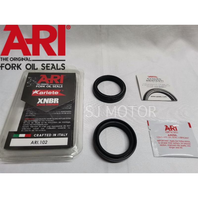 ARIETE Fork Oil Seal ARI.102(KAWASAKI/YAMAHA) ER6N/F Z750 Z800 MT07 MT
