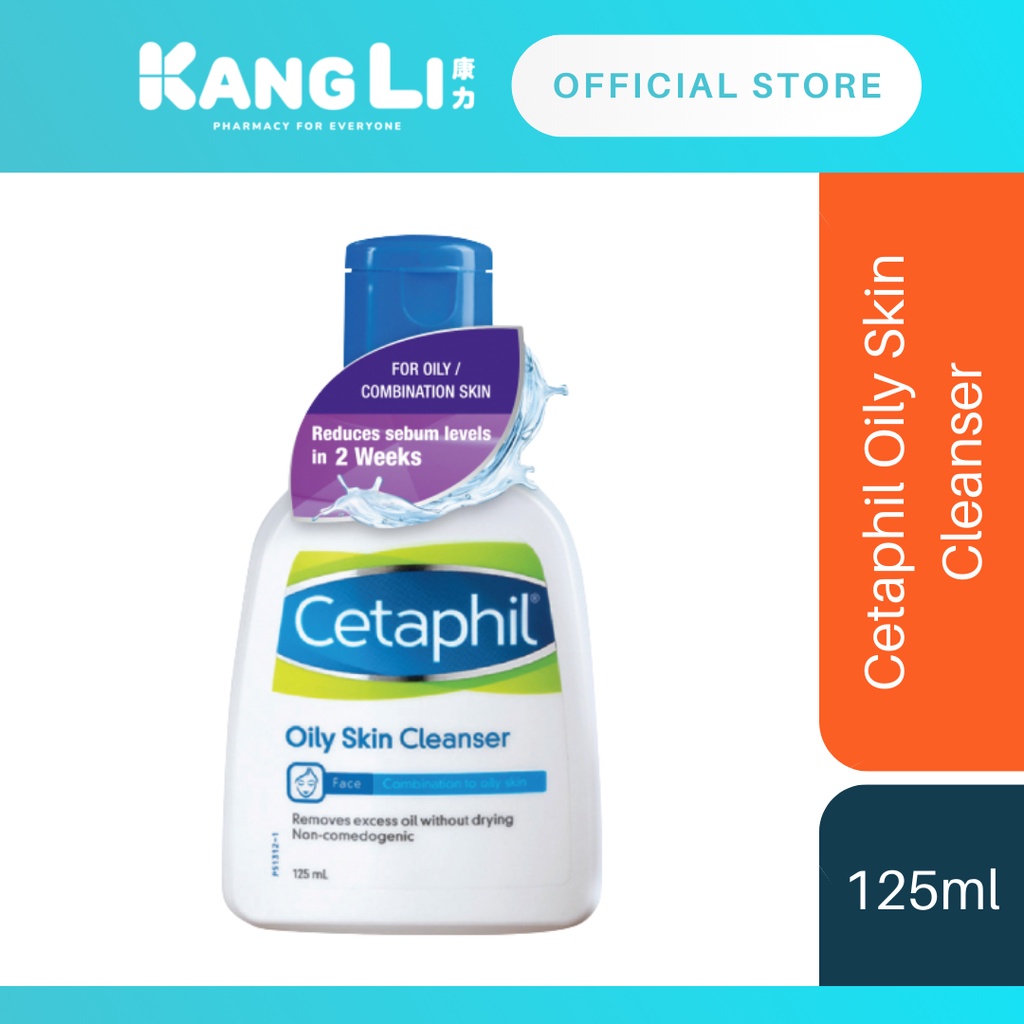 Cetaphil Oily Skin Cleanser 125ml | Shopee Malaysia