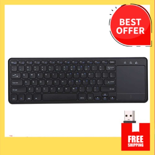 2.4G Wireless Touchpad Keyboard Multitouch Ultraslim with USB
