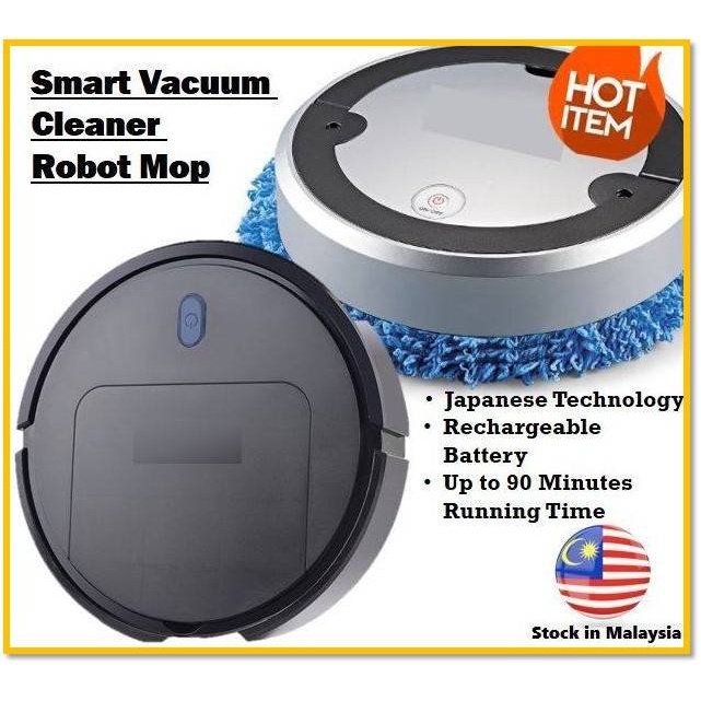 Robot Vacuum Cleaner /Smart Mop/ Smart Vacuum / Robot Vakum /Mop and