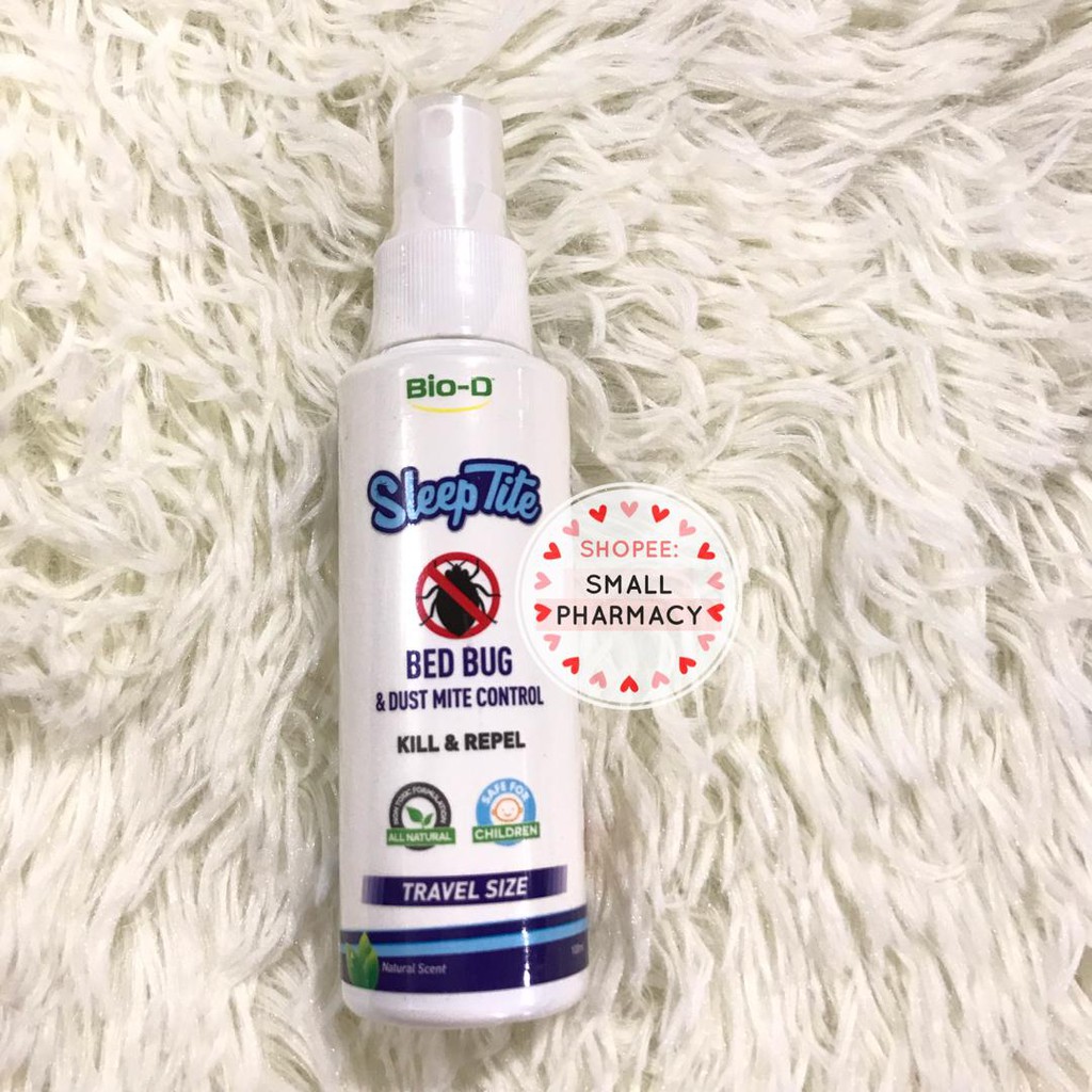 BioD SleepTite Bed Bug And Dust Mite Control Spray Travel Size