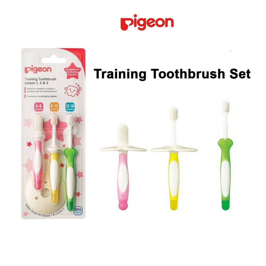 pigeon toothbrush set