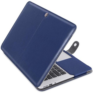 MOSISO MacBook Air 13 inch Case, Premium PU Leather Book Folio 