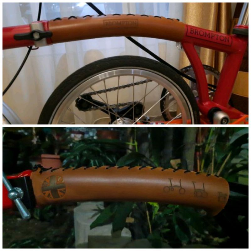 brompton leather frame protector