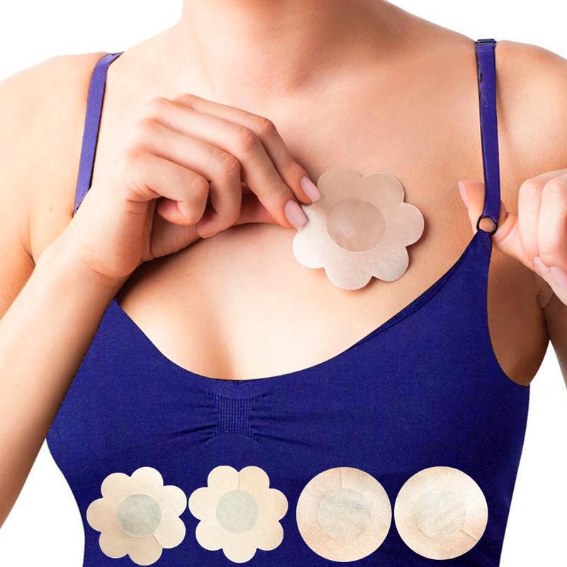 5 pairs  Breast Nipple Petal Pasties Cover Nude Bra Self Adhesive Sticker ER 