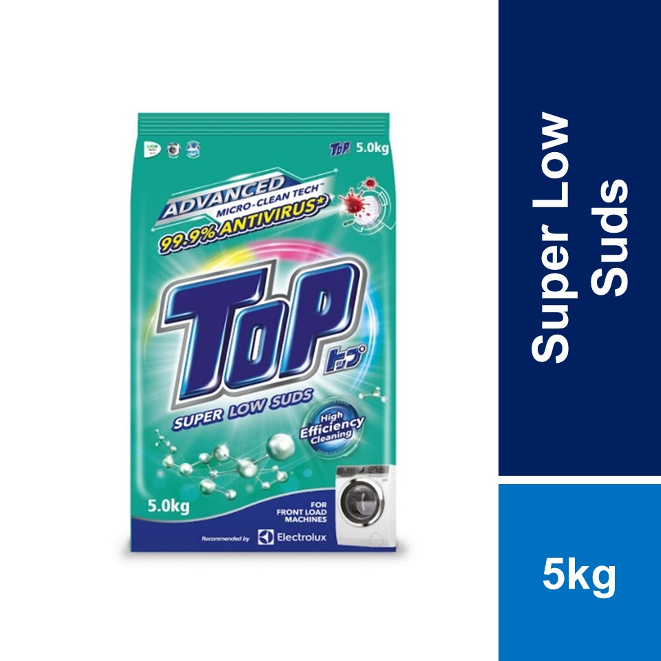 Top Detergent Powder Super Low Suds 5KG Shopee Malaysia