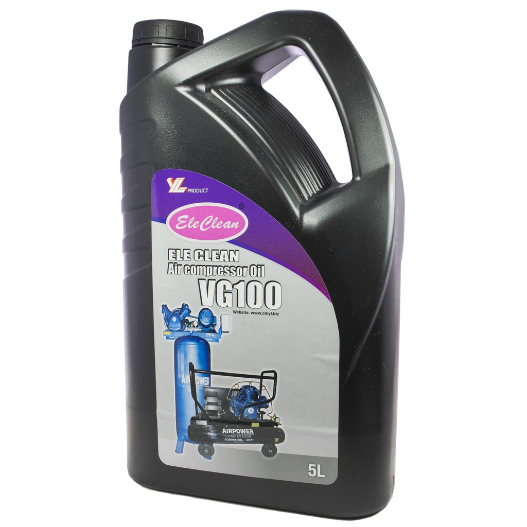 Eleclean Air Compressor Oil Vg100 5 Liters Shopee Malaysia