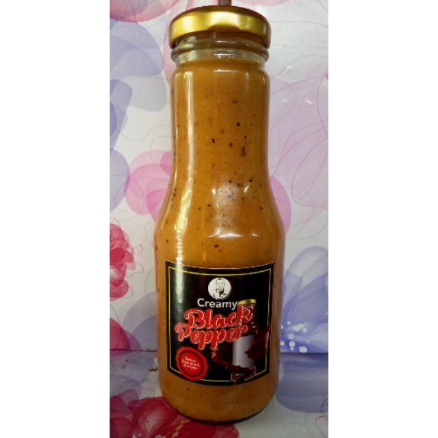 Black Pepper Sauce Creamy Perap Cicah Sos Kambing Bakar Am Shopee Malaysia