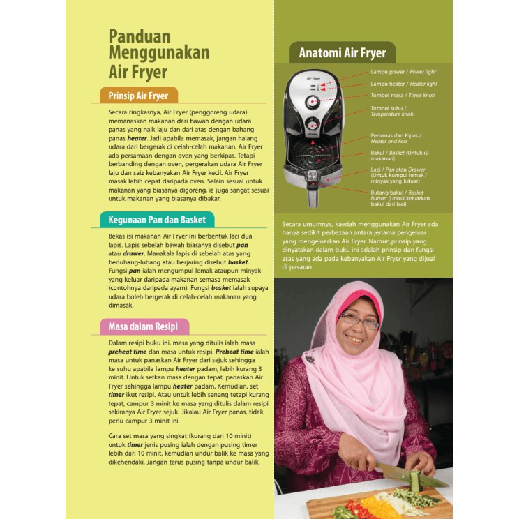 airfryer*air fryer philips* 77 resepi air fryer dan 77 resepi pressure