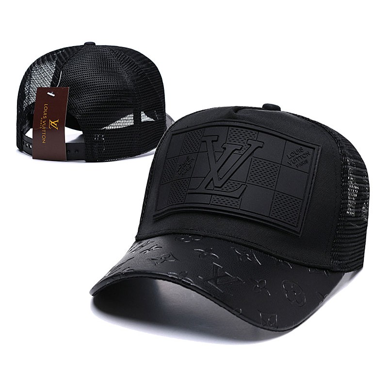 Original_Louis Vuitton luxury brand baseball hat for women and men vintage dad hat mesh outdoor ...