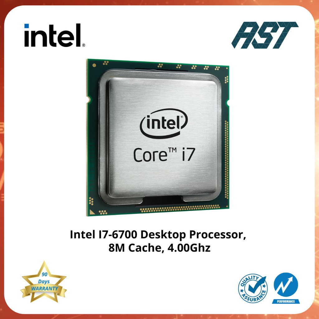 INTEL® CORE™ i7-6700 PROCESSOR (8M Cache, up to 4.00 GHz) LGA1151 ...