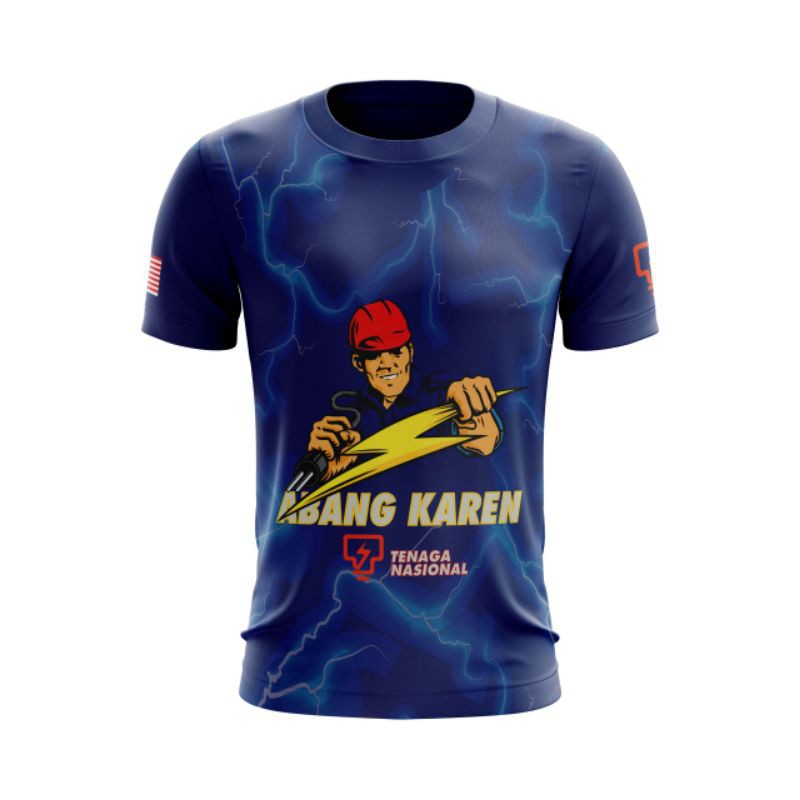 Men S Tshirt Abang Karen Tenaga Nasional Berhad Tnb Shopee Malaysia