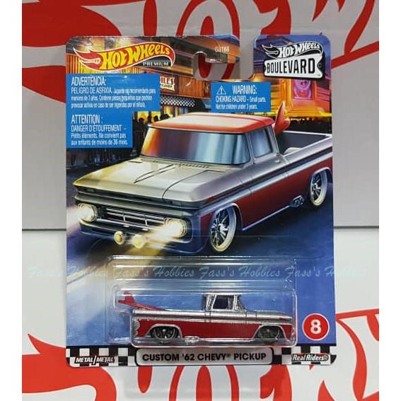 hot wheels 62 chevy pickup