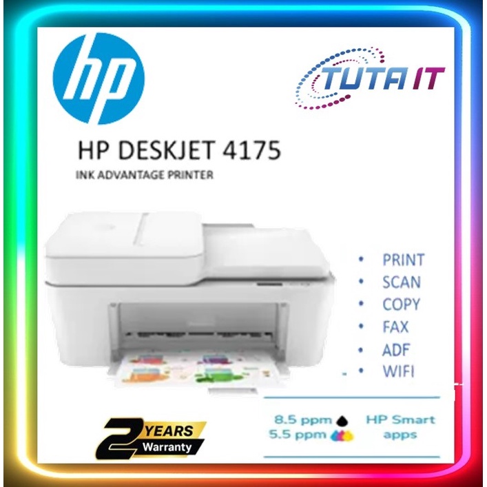 P DeskJet Ink Advantage 4175 All-in-One Printer/HP DeskJet Ink ...