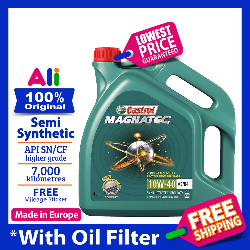 Original Castrol Magnatec SN/CF 10W-40 (10W40) Semi 