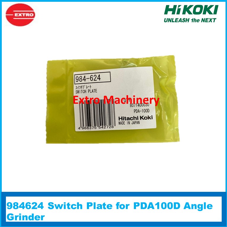 Hitachi Hikoki 984624 Switch Plate for Hitachi PDA100D Angle Grinder