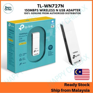 TP-Link TL-WN727N 150Mbps Wireless N USB WiFi Adapter | Shopee Malaysia