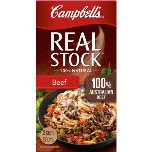 [Australia] Campbell’s Real Stock Liquid Beef 500ml Shopee Malaysia