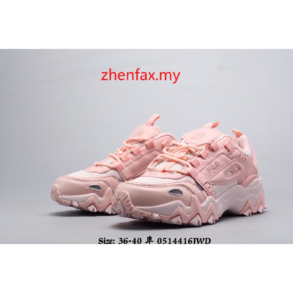 kasut fila pink