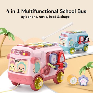 CUTIE PETS SCHOOL BUS TRANSFORMER # 萌宠校车大变身  Shopee Malaysia