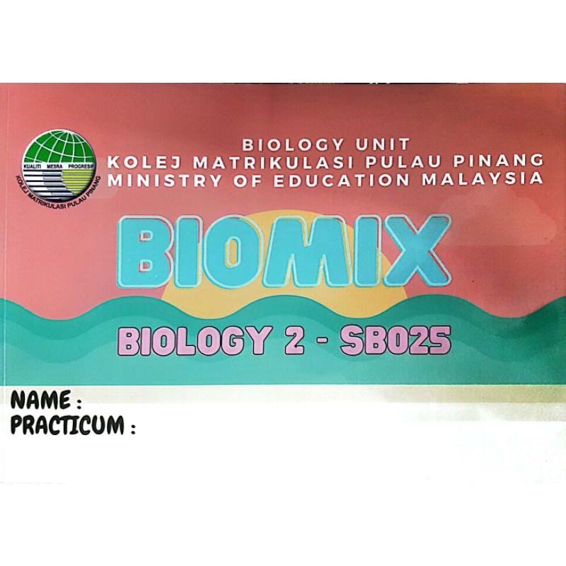 Matriculation Notes & exercises SDS FREE CHEMISTRY/BIO/MATHS/PHY 