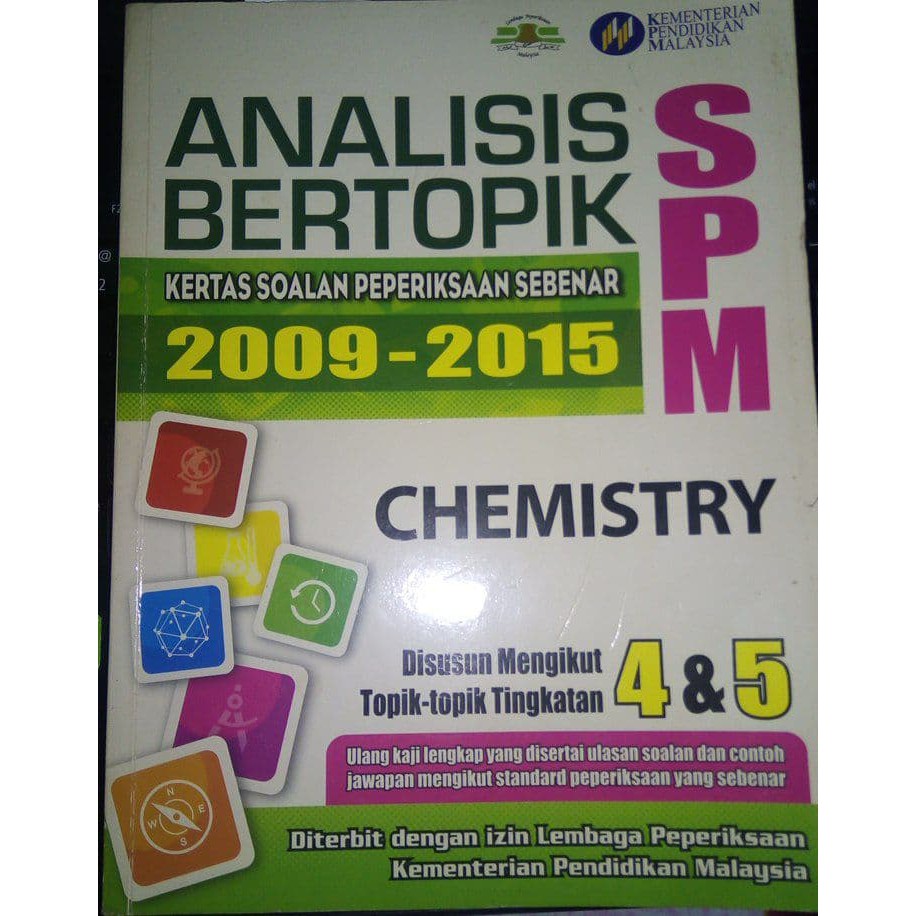 Buku Rujukan Kertas Soalan Peperiksaan Sebenar Kimia Spm Chemistry