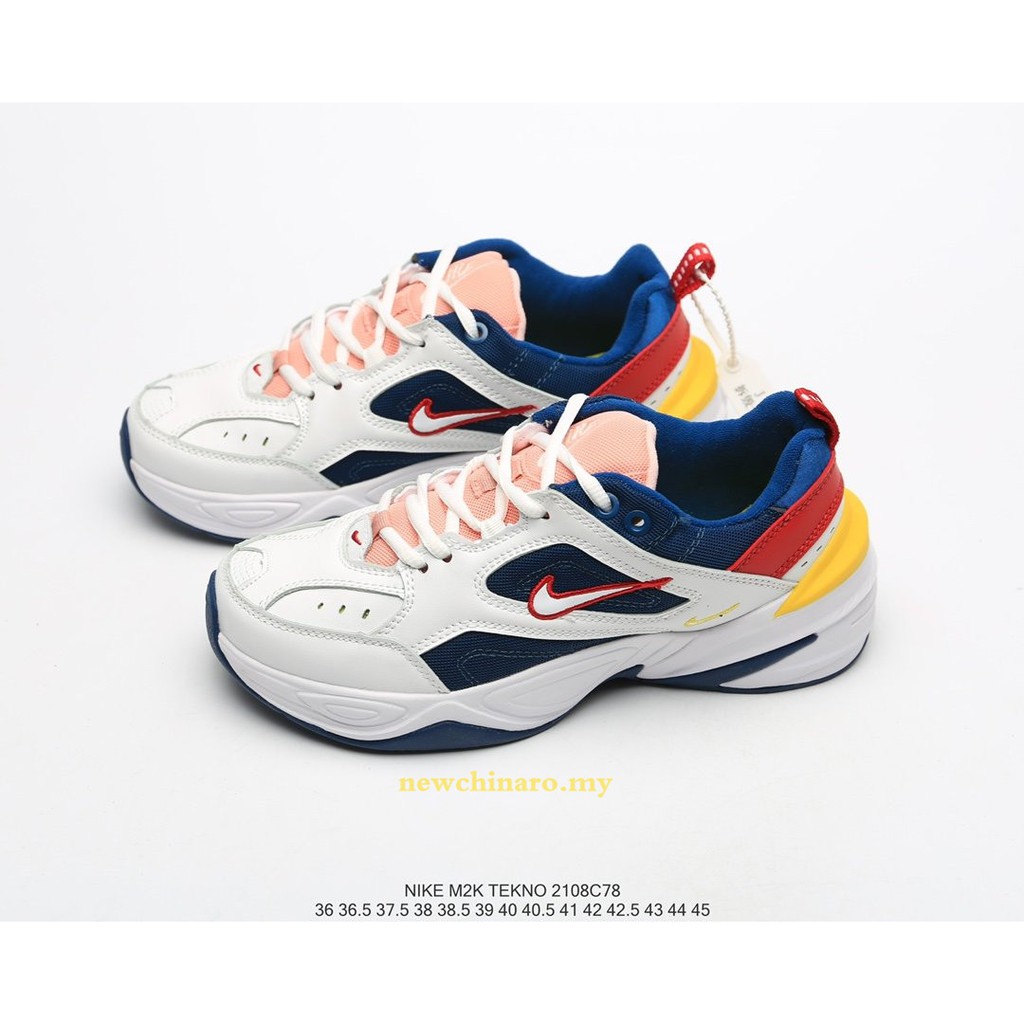 nike m2k tekno white 38